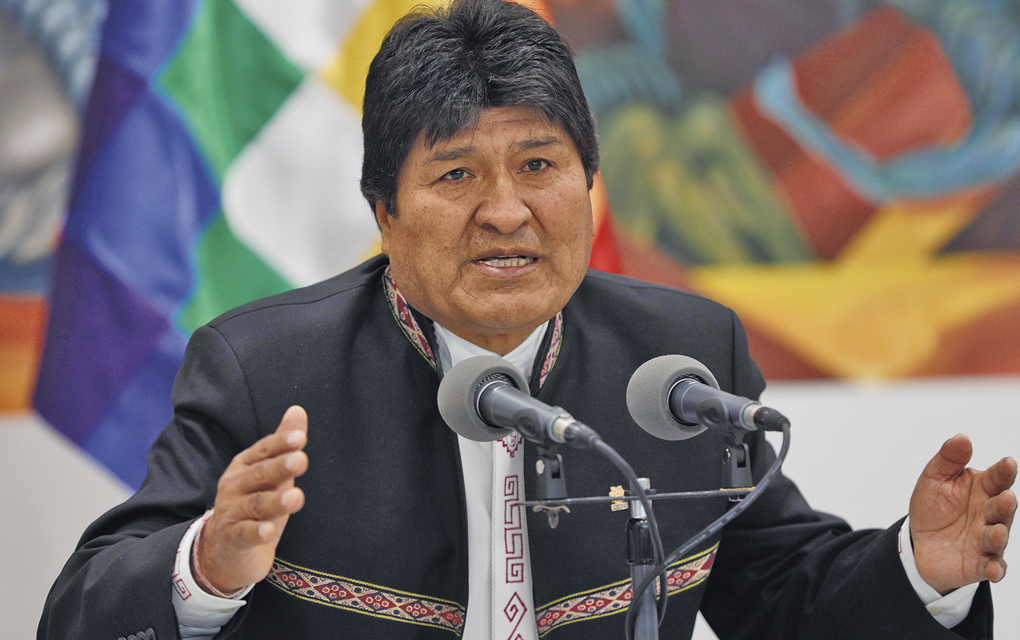 Evo Morales considera  que tendría derecho de presentarse a una nueva elección./Foto: AP