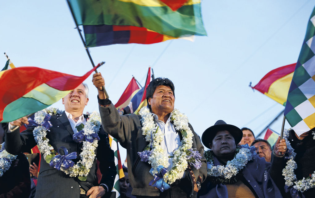 Este cuarto periodo presidencial debe presentar a Evo Morales en su mejor versión./Fotos: AP