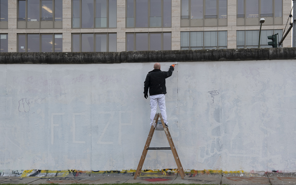 Muro de Berlín, Octubre de 2019./Foto: AFP
