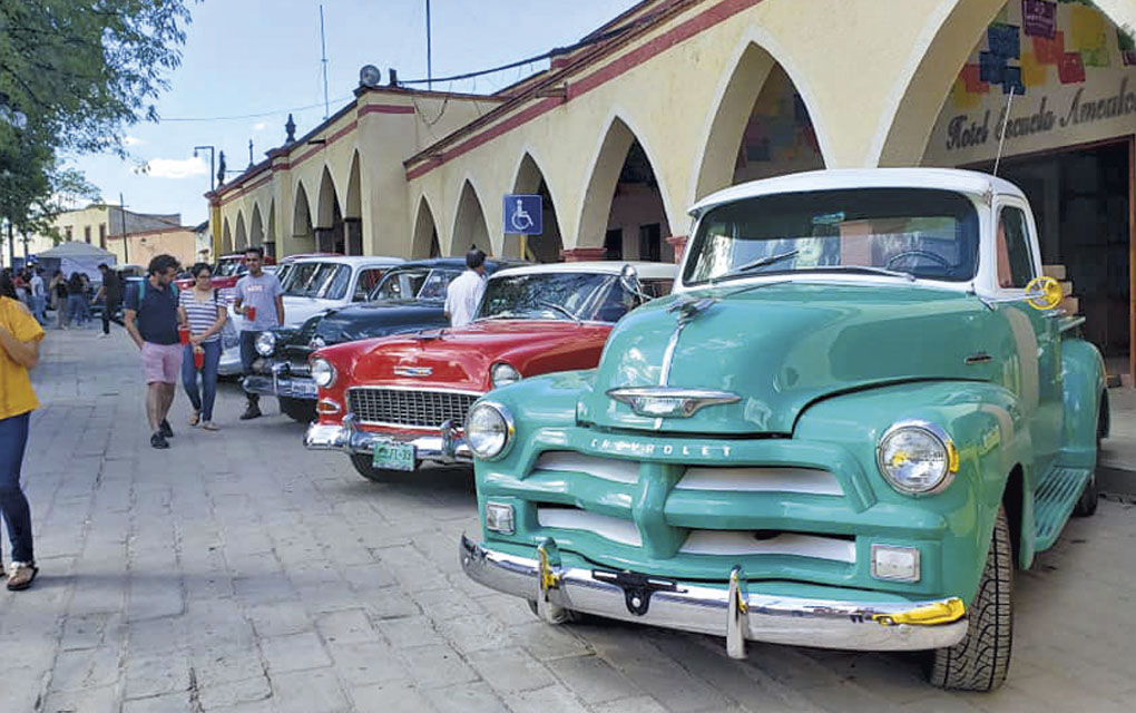 El Club de Automóviles Antiguos de Querétaro participará en el ‘rally’./Foto: Especial