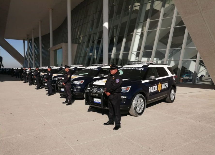 Nuevos policías. /Foto: Gonzalo Flores