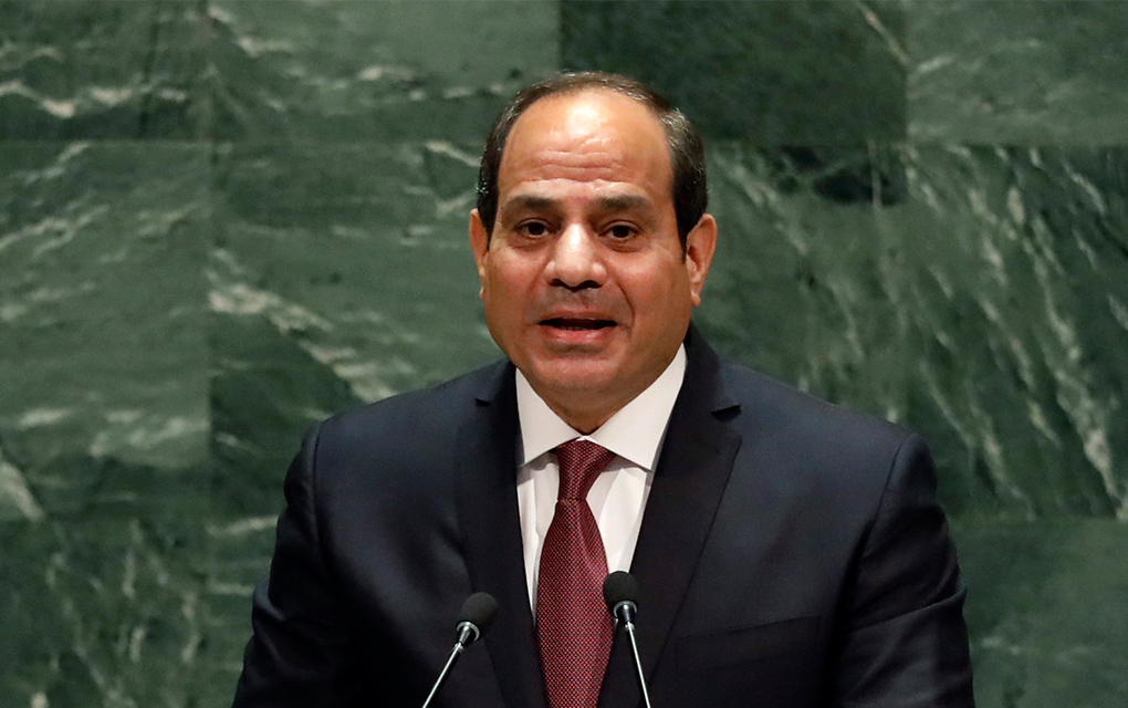 Presidente egipcio Abdel Fatá el-Sisi / AP