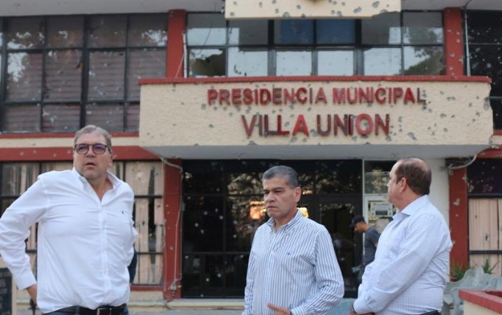 El gobernador de Coahuila acudió personalmente a Villa Unión