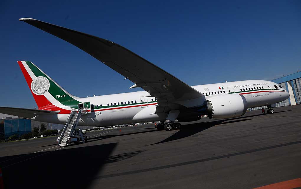 El avión presidencial TP01 regresará a México desde California, Estados Unidos./Cuartoscuro