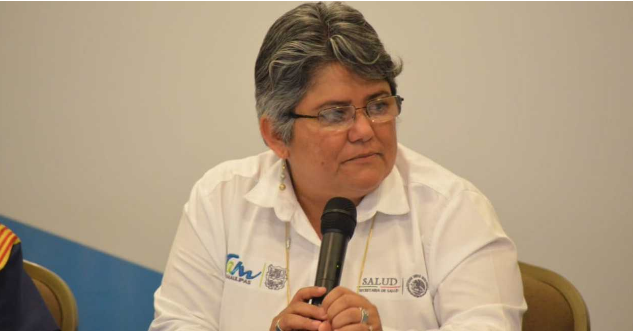 Gloria Molina, titular de la Secretaría de Salud de Tamaulipas.