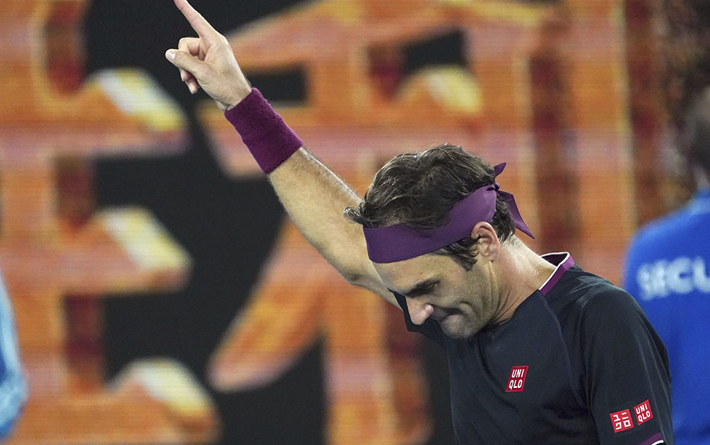 El problema más serio para Federer fue su disparo de derecha, por mucho tiempo uno de los secretos de su éxito./AP