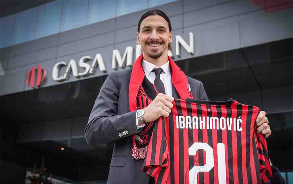 Ibrahimović ayudó al Milan a ganar su último cetro de la Serie A./@acmilan

