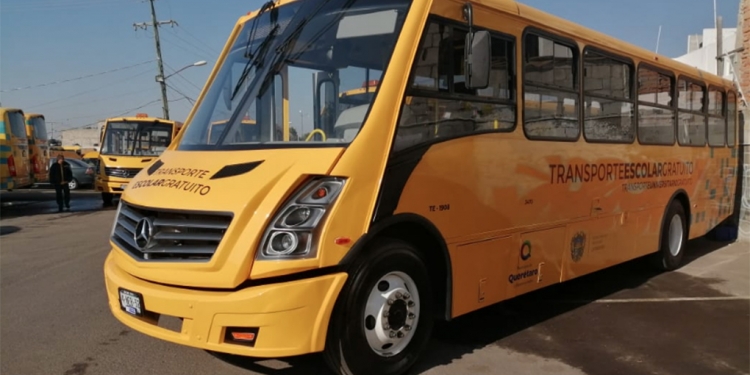 Municipio de Querétaro reactivará transporte escolar gratuito