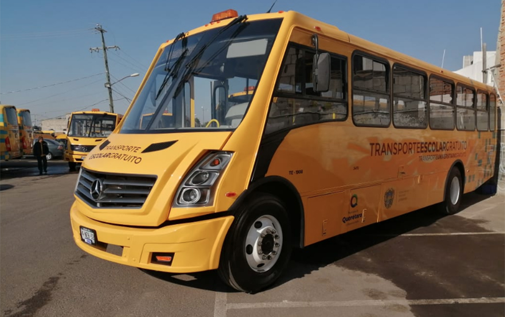 Municipio de Querétaro reactivará transporte escolar gratuito