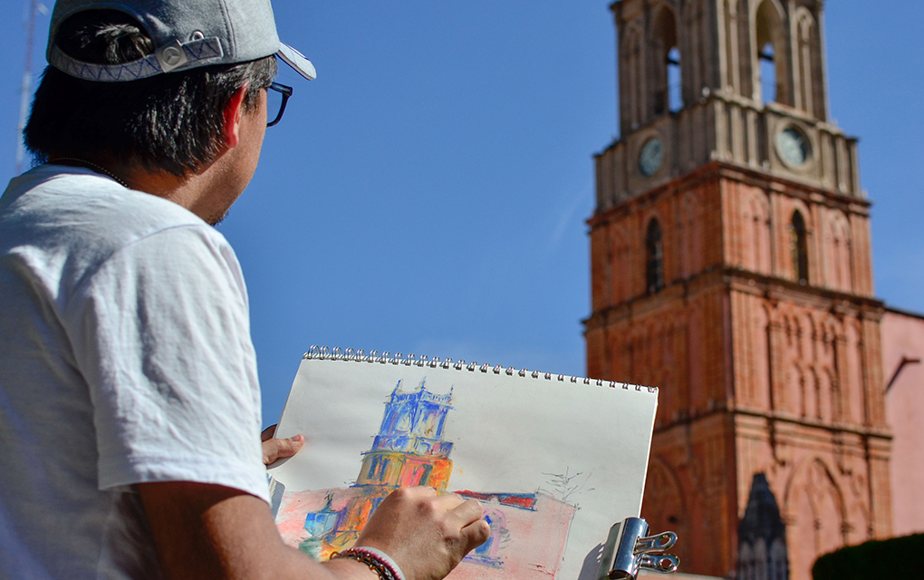 Entre las estrategias para atraer más turistas al estado de Querétaro, este año se proyecta invertir en artistas urbanos.