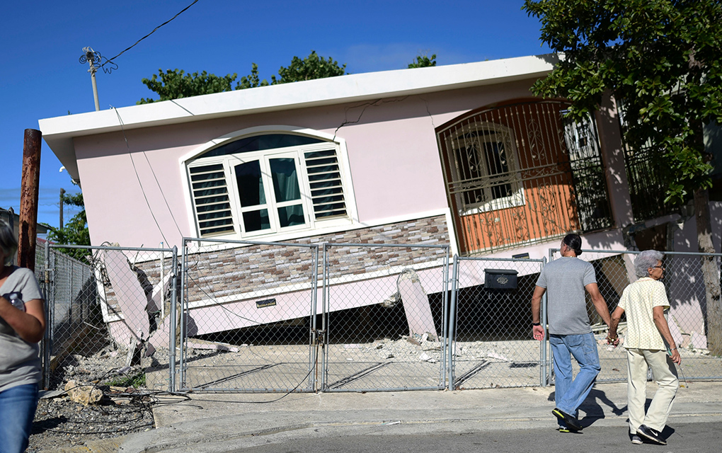 Un sismo de magnitud 5,8 remeció Puerto Rico la madrugada del pasado lunes, provocando deslaves, cortes de luz y graves grietas en algunas viviendas.


