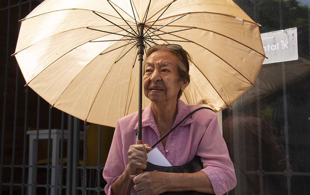 Los adultos mayores son un sector vulnerable de la población. / Foto: Selene Ugalde