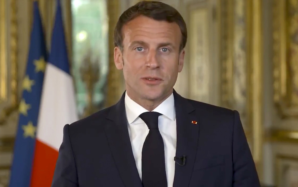 Francia espera que Macron aborde virus, crisis y racismo