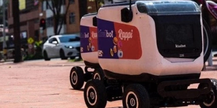 Rappi hace pruebas con robots para entregar comida de pedido a domicilio