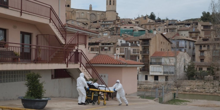 Las aldeas españolas libran una lucha solitaria contra el coronavirus