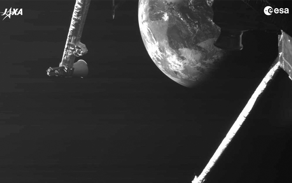 Sonda mercurio envía fotos de su cercanía con la Tierra