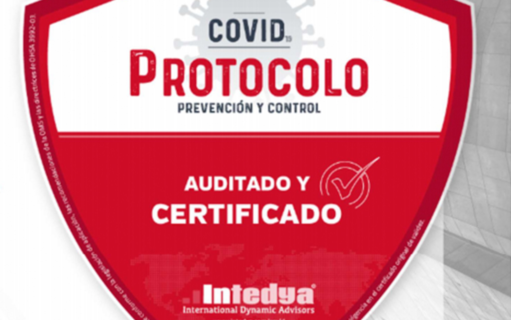 Establecen convenio con “Intedya” para Certificado COVID PROTOCOLO