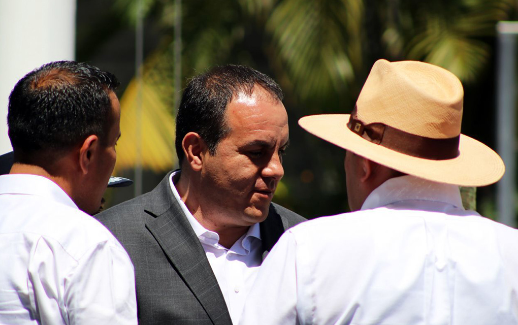 Cuauhtémoc Blanco acude a Palacio Nacional; se reúne con AMLO