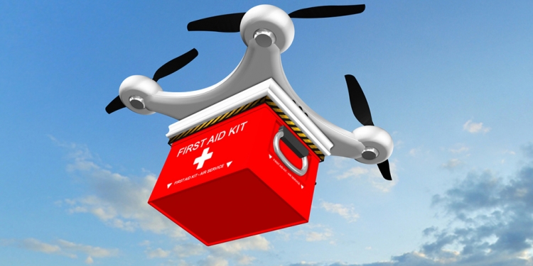 Drones entregan insumos médicos a Hospital del IMSS en El Marqués