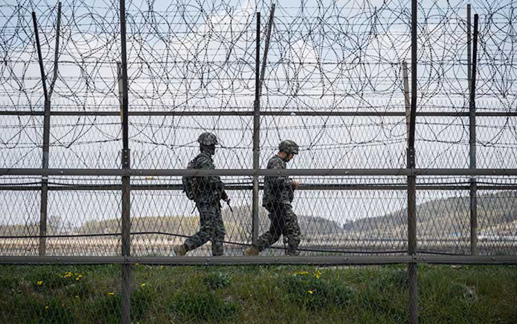 Se registran disparos entre las fronteras de las dos Coreas