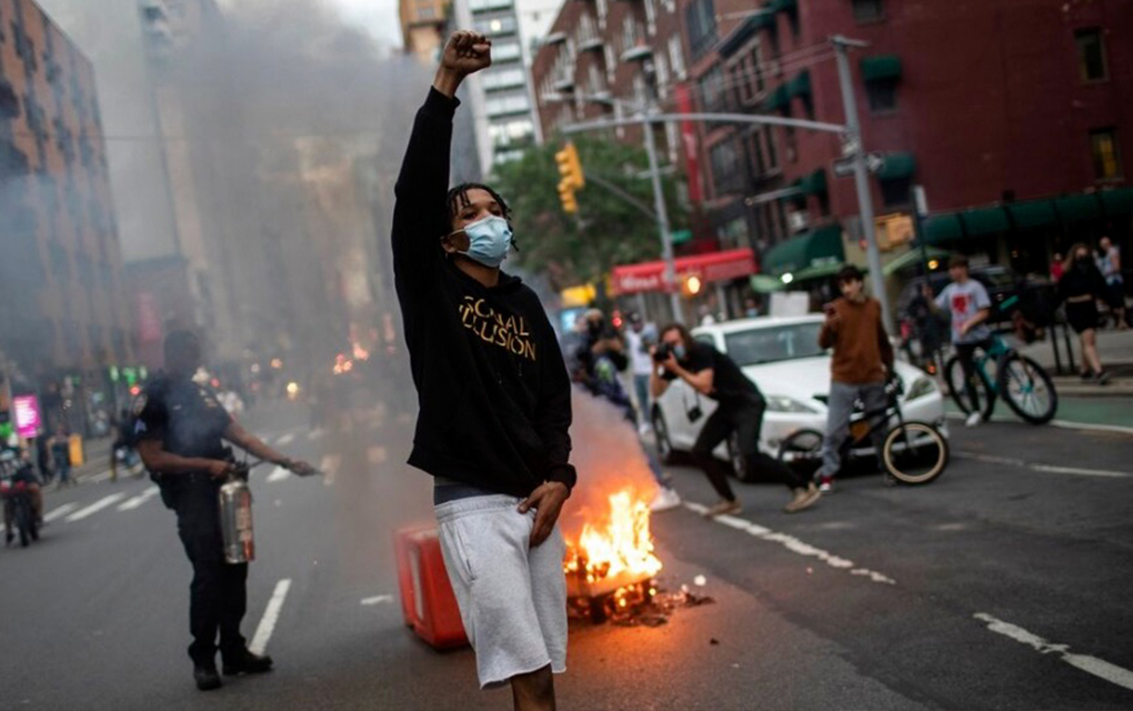 Van cuatro días intensos de protestas en Nueva York