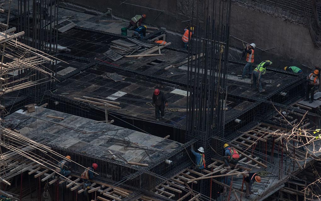 Así se reactiva la industria de la construcción en Querétaro. / Foto: Cuartoscuro