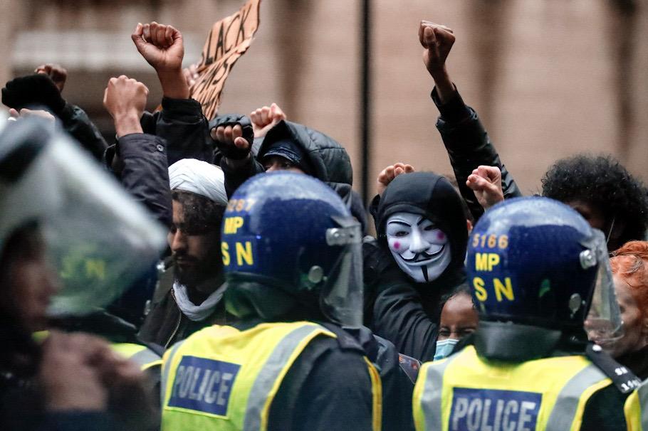 Foto: AP / Protestas en 3 continentes por movimiento Black Lives Matter