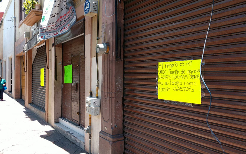 Solicitan plan de reactivación para comercios del Centro Histórico / Foto: Especial