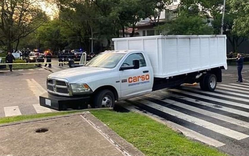Camioneta usada en atentado contra García Harfuch no es de CICSA
