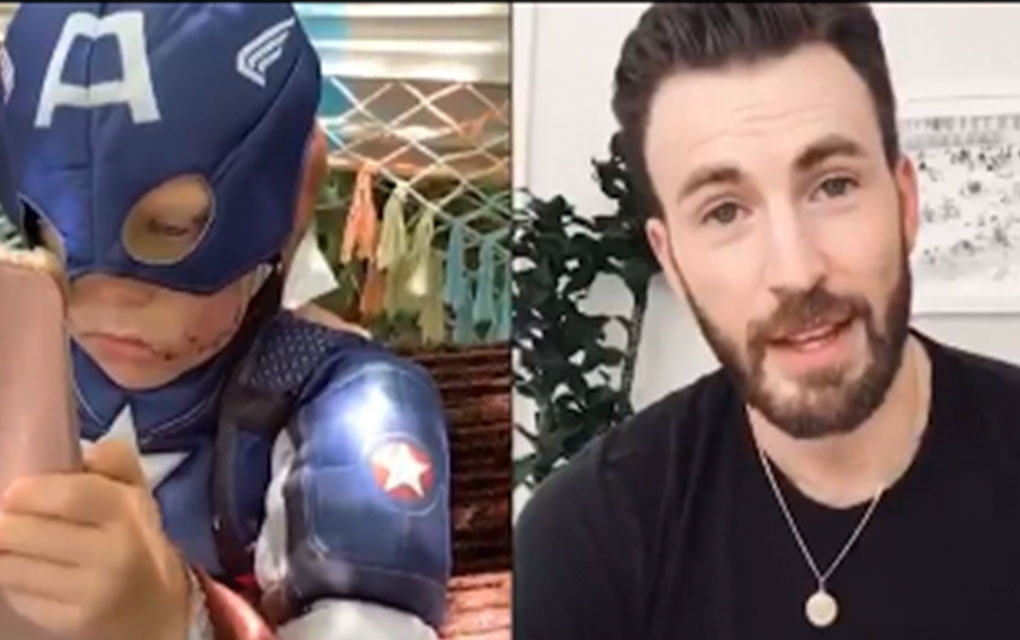 Avengers envían mensaje al Niño que salvó a su hermana de un perro 