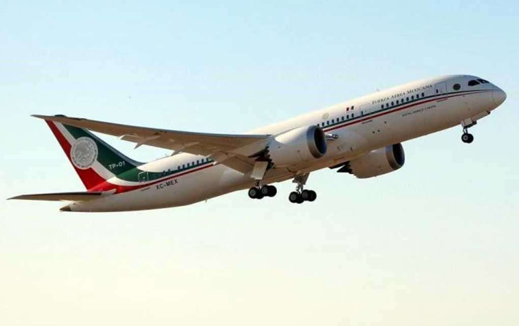 Rentarán el avión presidencial para fiestas y viajes / Foto: Especial