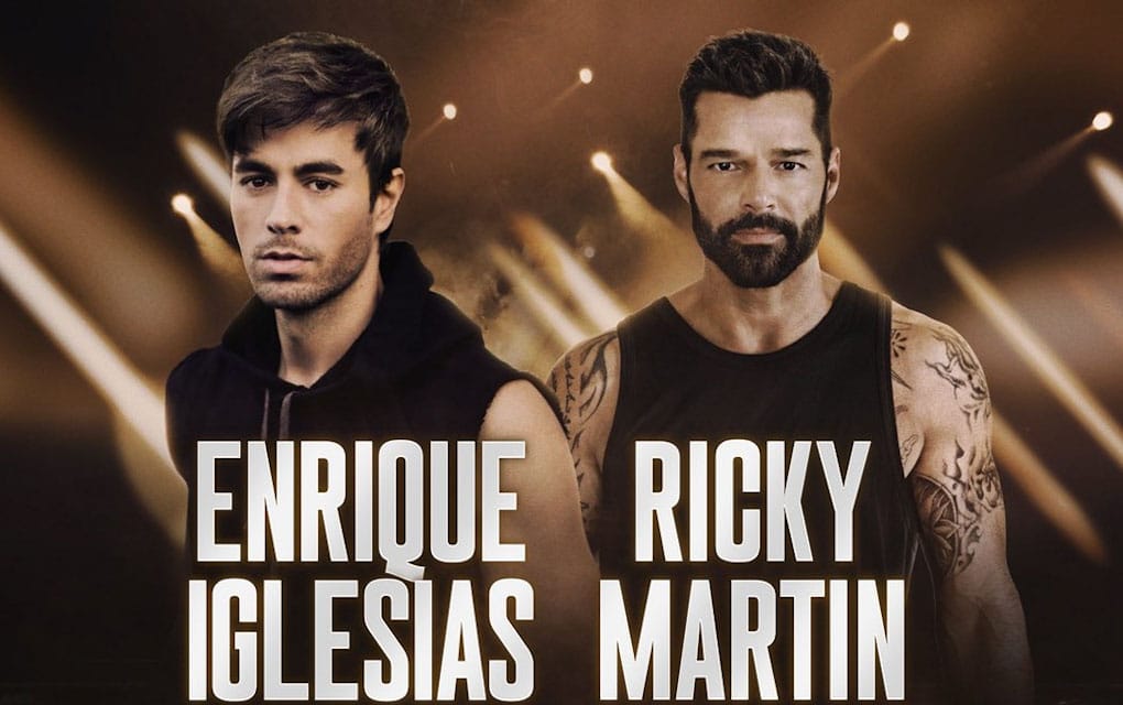 Gira de Enrique Iglesias y Ricky Martin es aplazada a 2021/ Foto: Especial