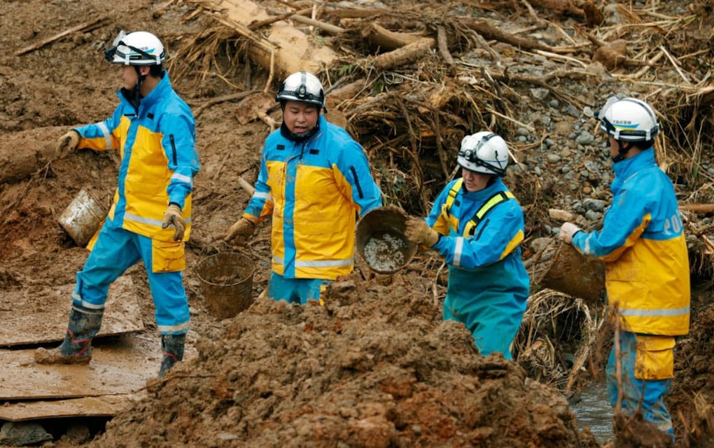 Japón espera más lluvias; inundaciones dejan 66 muertos