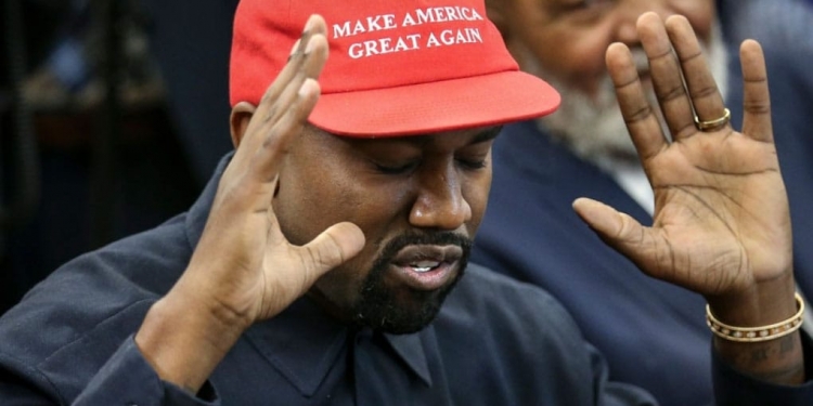 Kanye West realizó su primero mitin como candidato