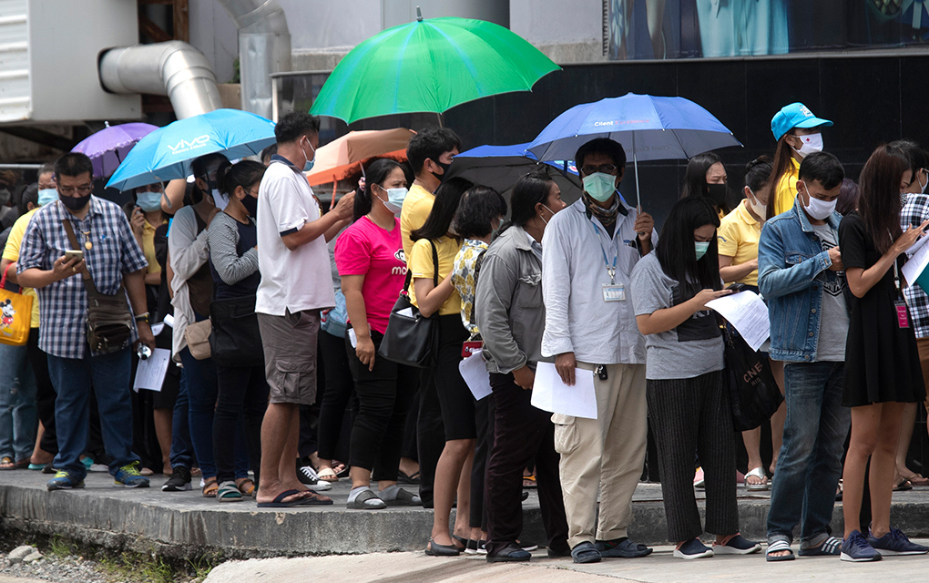 Tailandia pone en cuarentena a mil 900 personas por 2 contagiados