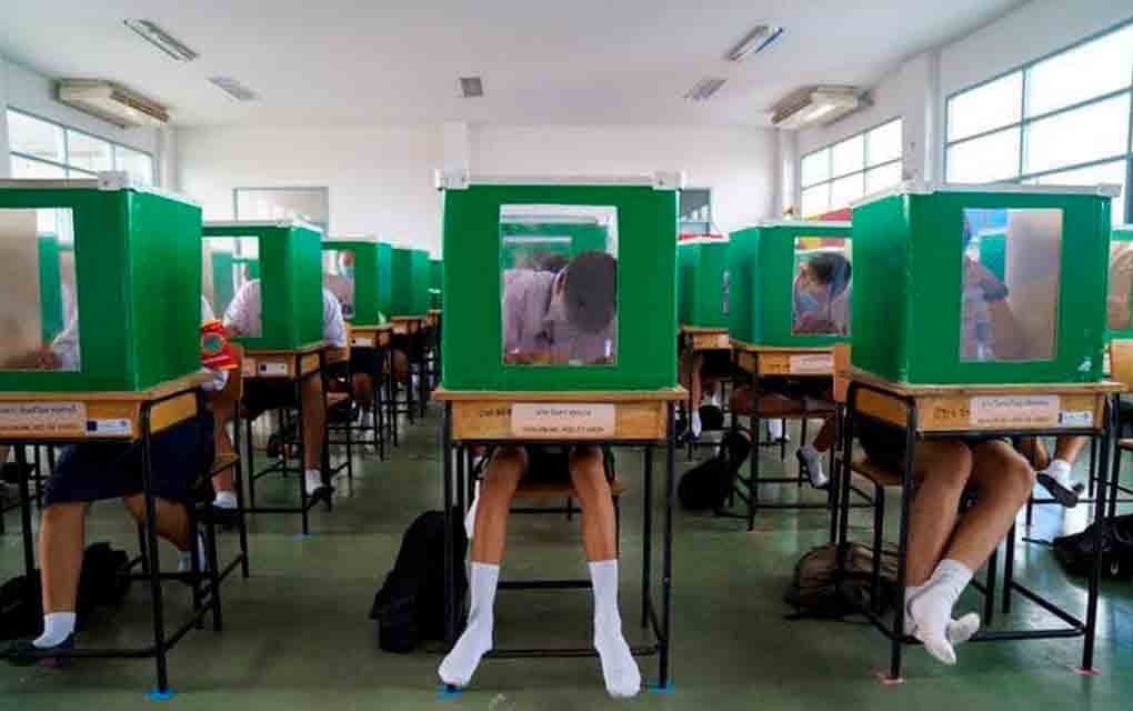 Viralizan el regreso a clases en otros países / Foto: Reuters 