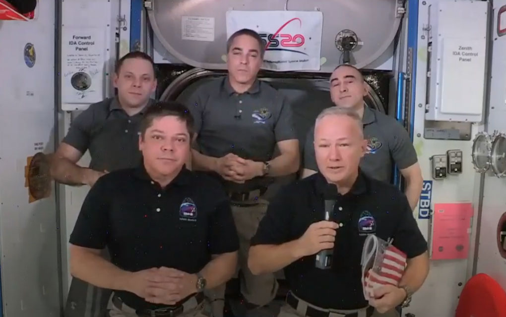 Aquí puedes ver el regreso de los astronautas de la NASA
