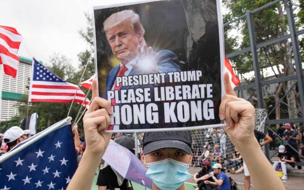 EUA suspende tratados extradición, impuestos con Hong Kong
