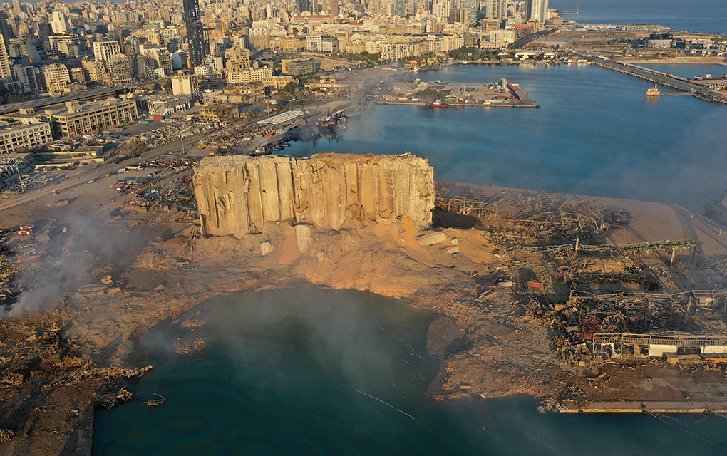 Dramáticas imágenes de la devastadora explosión en Beirut
