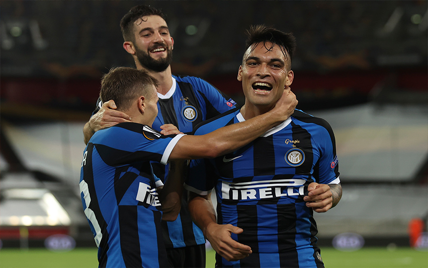 Inter golea al Shakhtar con dobletes de Lautaro y Lukaku