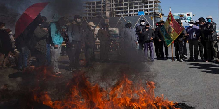 Las protestas en Bolivia complican suministro de oxígeno