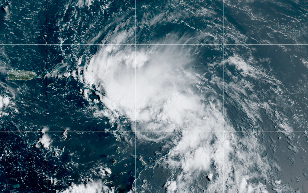 Se forma en el Caribe la tormenta tropical Laura