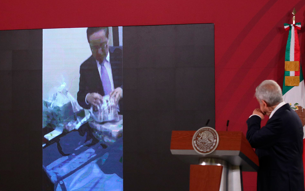 Video muestra la 'inmundicia' del régimen de corrupción: AMLO