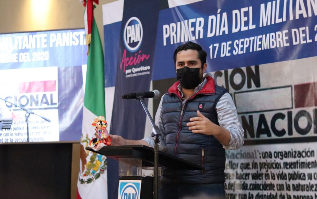 Agustín Dorantes Lámbarri, Presidente del Partido Acción Nacional (PAN), aseguró que Acción Nacional es una organización permanente, con cuerpo y con doctrina.