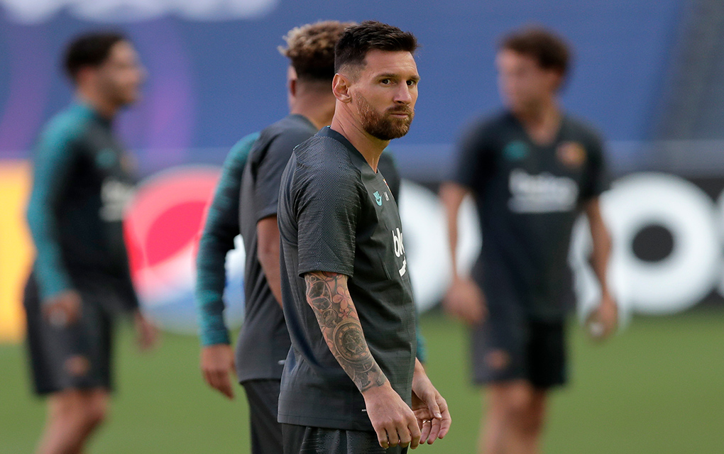Alivio entre hinchas del Barcelona, Messi se queda /Foto: AP