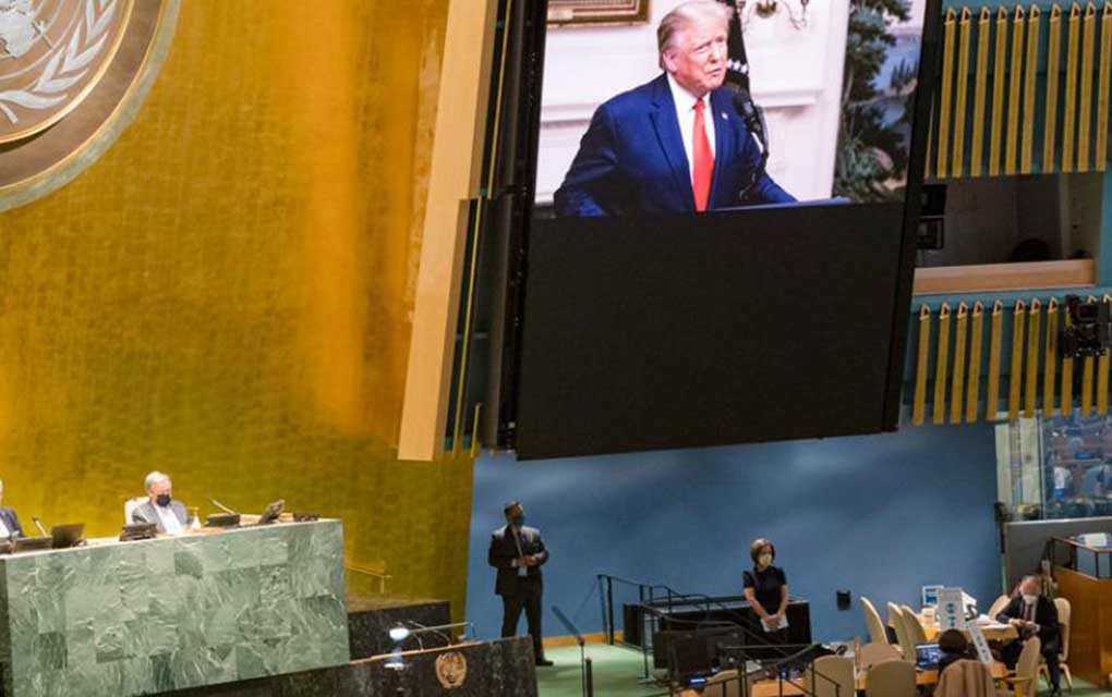 Donald Trump confronta a China durante asamblea de ONU