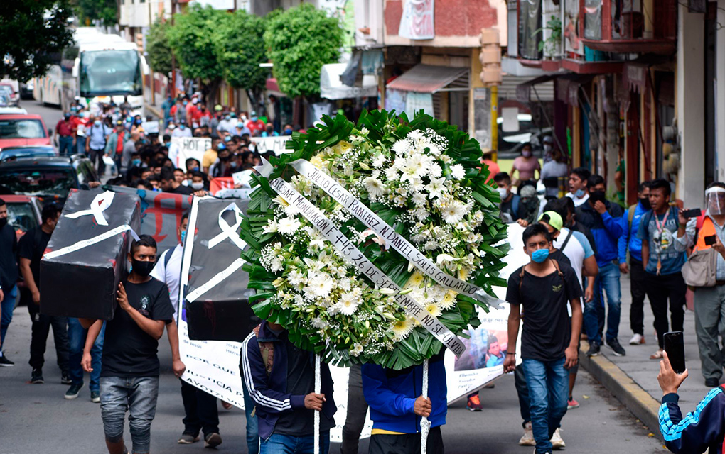 Marcha en las calles de Chilpancingo para exigir justicia /Cuartoscuro