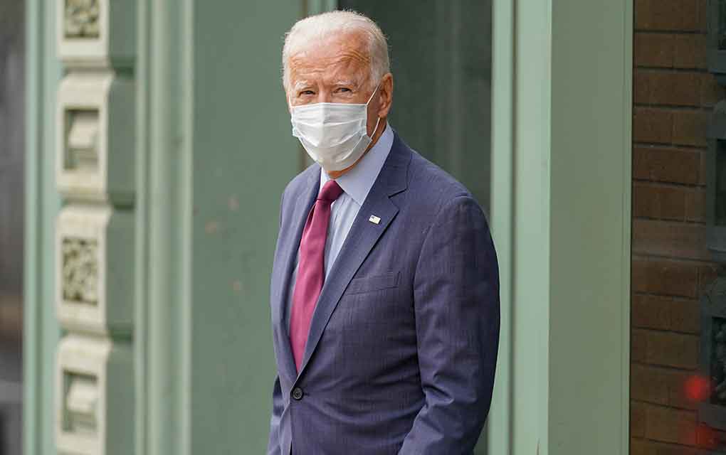 Joe Biden revela sus impuestos horas antes del debate