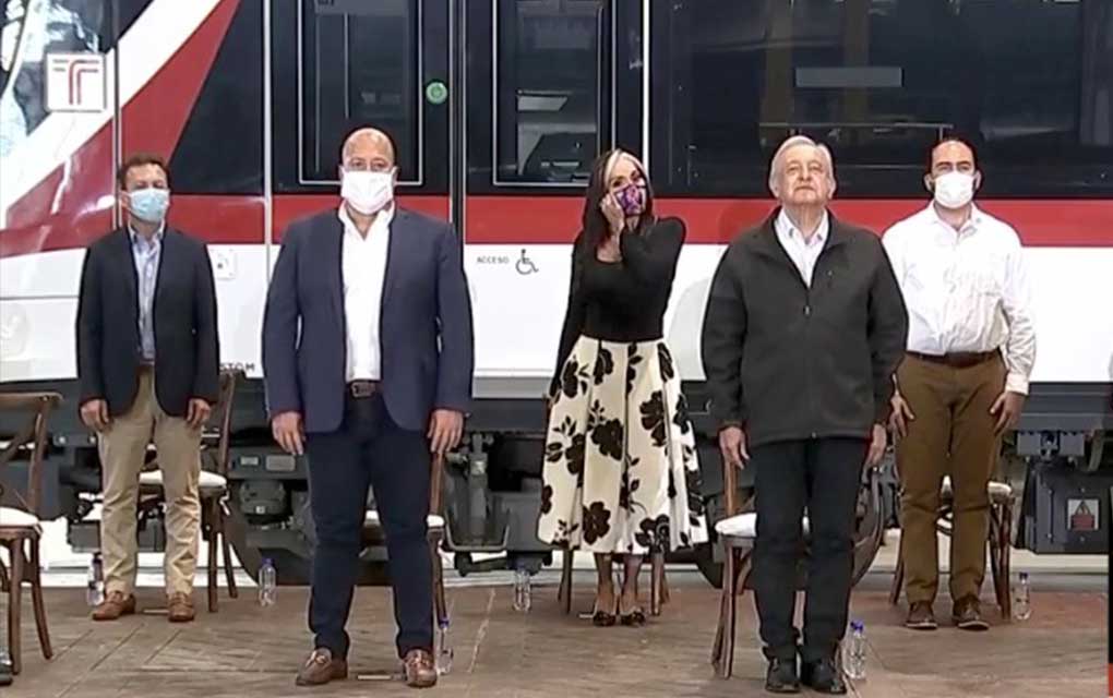 López Obrador inaugura Línea 3 del Tren Ligero de Guadalajara