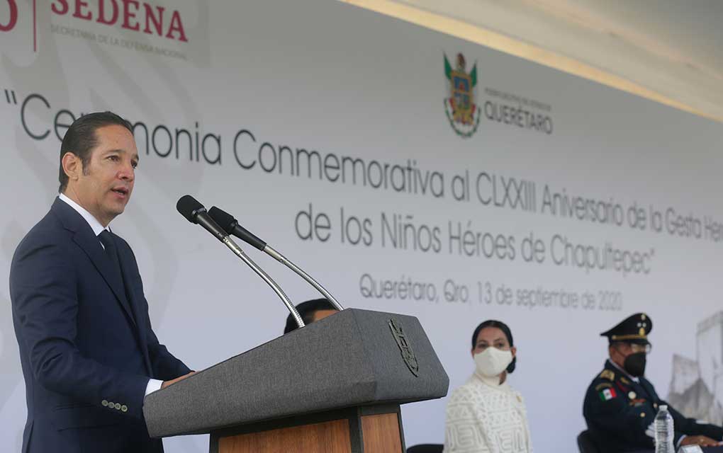 Francisco Domínguez Servién, exhortó a los ciudadanos a construir un nuevo México / Foto: Especial